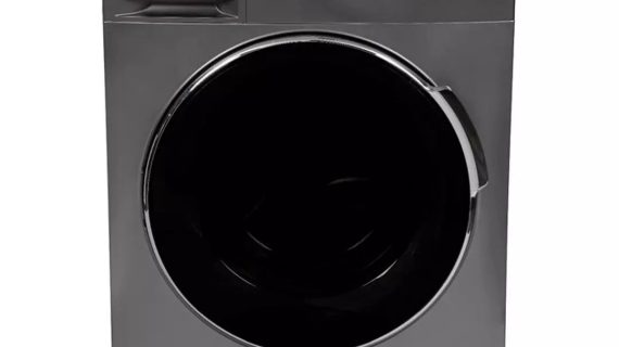 Panasonic Front Load Washing Machine, 8kg, 1400 RPM, NA-16MG1LKW - Dark Silver