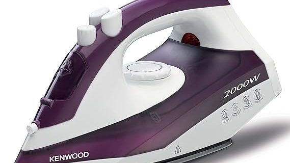 Kenwood Steam Iron Teflon Purple - STP40.000WP