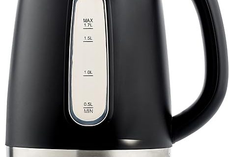 KENWOOD CORDLESS PLASTIC ELECTRIC KETTLE STEEL - ZJP01.A0BK