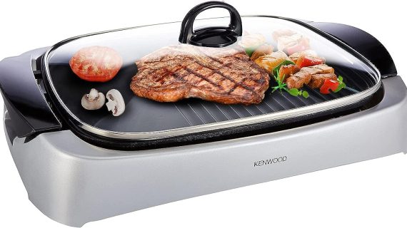 Kenwood Health Grill 2000W Silver - HG266