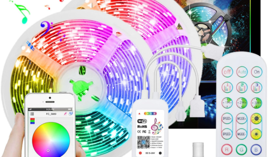 Gopeta, TUYA Smart WiFi LED Strip Light 5m, RGB+CW (2700–6500K) – WiFi & Bluetooth Dual Mode