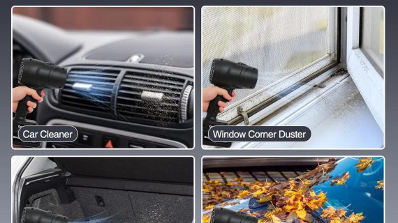 TB Turbo Air Blower – Powerful Rechargeable Motor - Low Noise - Battery 300 mah