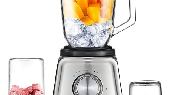 KENWOOD BLENDER GLASS 1MILL+CHOP 2L 800W - BLP44.270SS
