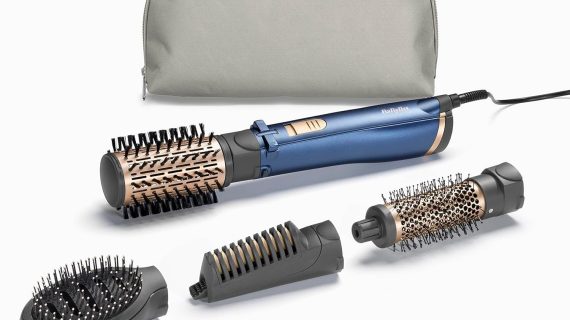 Babyliss Hair Styler Rotating Brush With Pouch 1000W