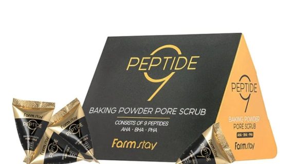 Farm Stay Baking Powder 9 Peptide Pore Scrub