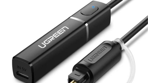 UGREEN Bluetooth 5.0 Transmitter Audio Adapter 50213