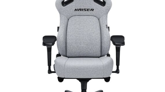 Andaseat Kaiser 4 XL Gaming Chair - Grey Fabric