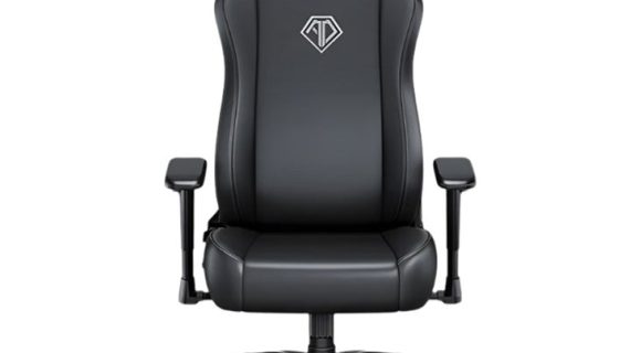 Andaseat Novis Gaming Chair, PVC, Large - Black