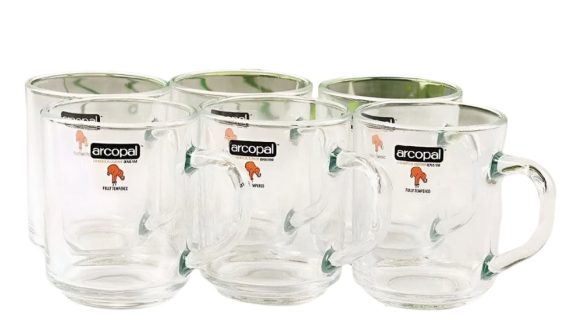Arcopal Plain Mug 25cl Set – 6 Pieces