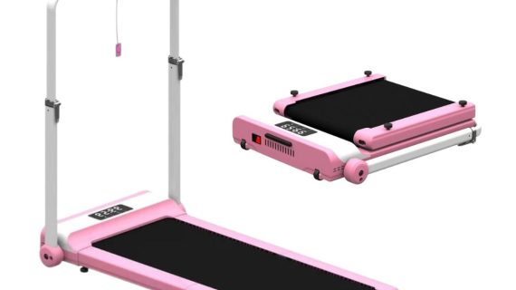 Black Bull UMWP104 Walking Pad Foldable Treadmill - Pink