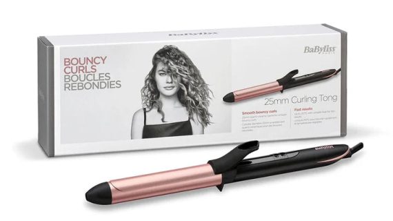 Babyliss Curling Iron 25MM LED 6temps 210C Ceramic