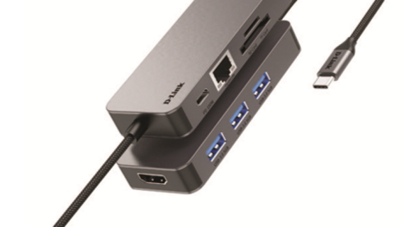 D-Link DUB-C108, 8-in-1 USB-C Hub Adapter