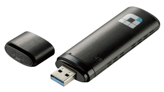 D-Link DWA-182/NA, Wireless AC1300 MU-MIMO Wi-Fi USB Adapter