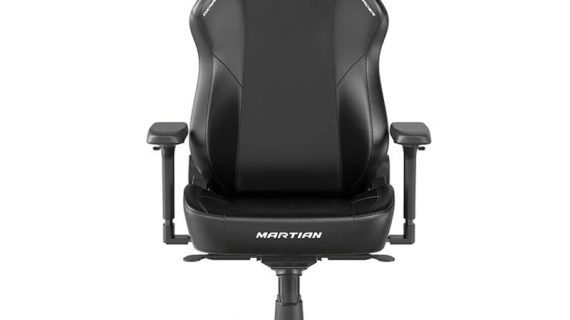 DXRacer Martian Series Electric Adjustable Backrest Large Gaming Chair - Black