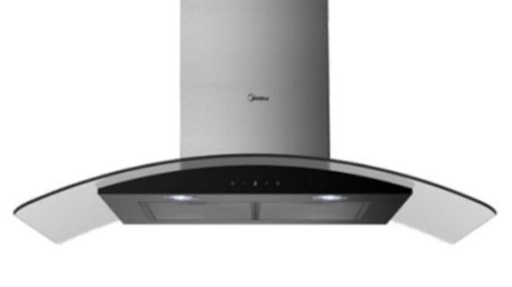 Midea Built-in Glass Hood, 90cm, Touch Control, 3-Speed