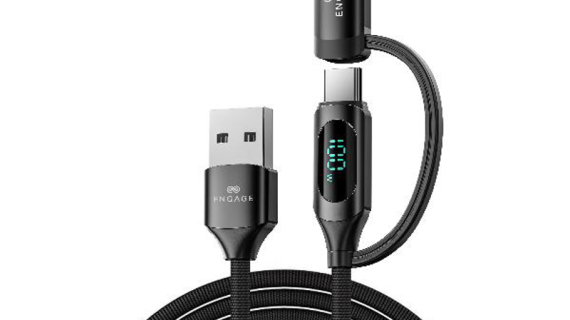 Engage, USB-A to USB-C Digital Display Cable with Lightning Adapter (1 m, 65W)