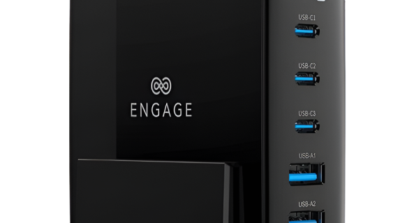 Engage, 5-Port Desktop USB Hub/Charger (140W)