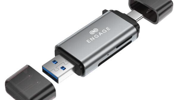 Engage, Dual Connector Memory Card Reader Adapter