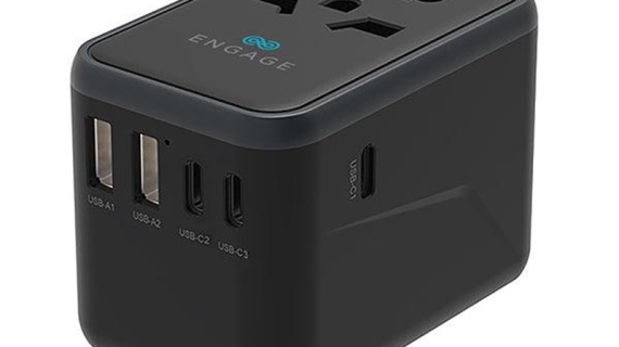 Engage, Universal Travel Charger/Adapter with 3 PD Ports (65W)