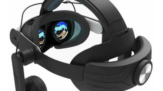 Gamax Adjustable Headmount With Earphones For Meta Quest 3 (C3)