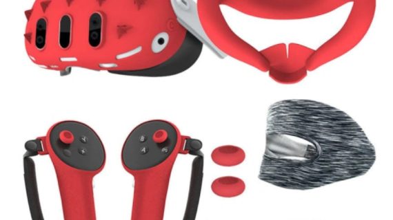 Gamax Silicone Protection Set for Meta Quest 3