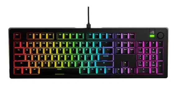 Glorious GMMK 3 100% Prebuilt Wired Mechanical Gaming Keyboard - Black (US Layout)