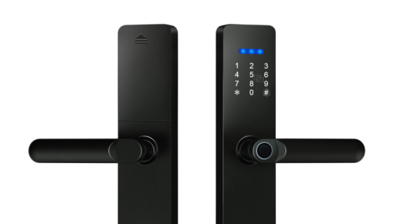 Gopeta N003, TUYA Wi-Fi Smart Lock for Wooden Doors with Fingerprint, RFID & Passcode