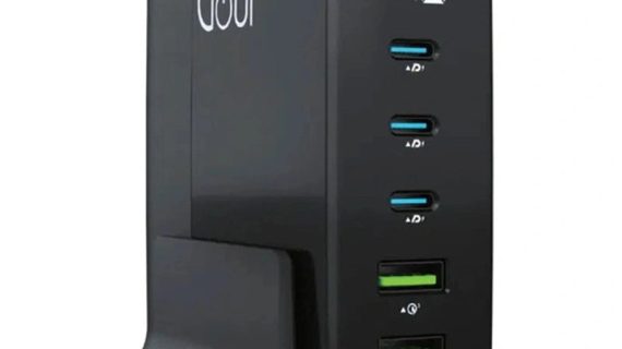 Goui GAN 140 Desktop Charger 5 Ports 140 W - Black