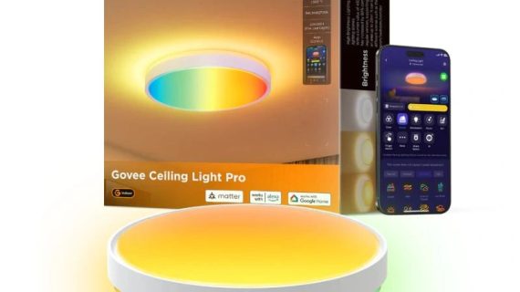 Govee 38cm RGBICWW Smart Ceiling Light Pro - H60A6