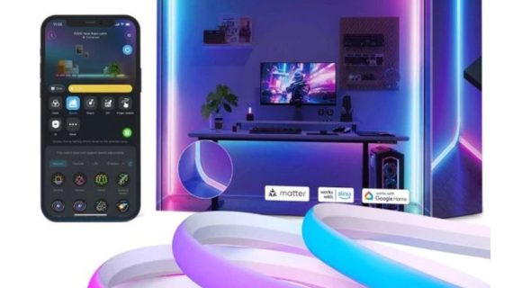 Govee 5M Neon Rope Light for Wall Lining - H66412D1