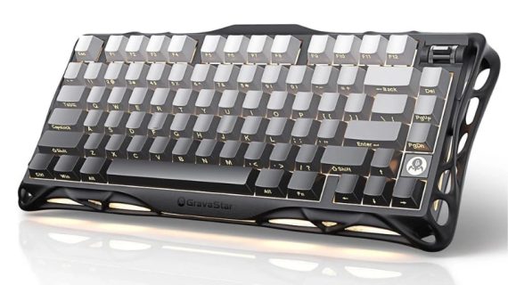 GravaStar Mercury K1 75% Wireless Mechanical Gaming Keyboard