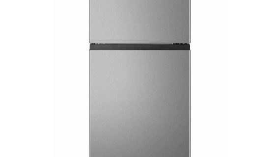 Hisense Top Freezer Refrigerator 203 L, 7.2 CFT – RT3N264NAI (Inox)
