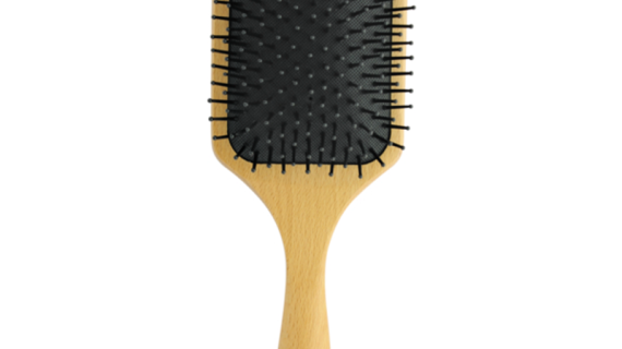 JLD, Wooden Paddle Hair Brush, FSC Beech Wood, Scalp Massage & Anti-Breakage