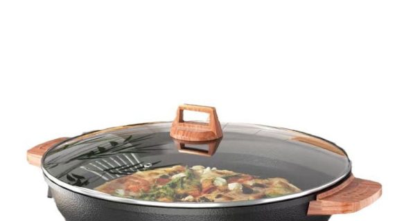 KKF, 40CM Multi-Functional Electric Baking Tray with Deep Non-Stick Pan