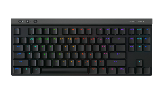 Logitech G515, TKL LIGHTSPEED Low-Profile Wireless Gaming Keyboard Tactile Switch