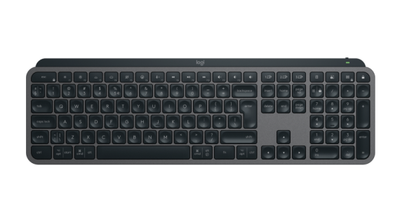 Logitech, Max Keys S Advanced Wireless Illuminated Keyboard - Graphite