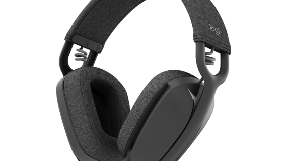 Logitech, Zone Vibe 100 Wireless Bluetooth Headset With Noise-Cancelling Mic