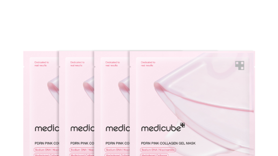 Medicube, PDRN Pink Collagen Gel Mask - 4 Pcs