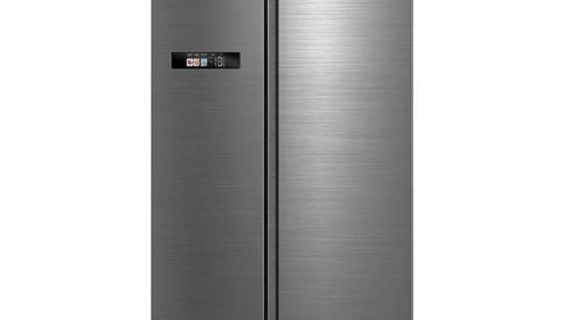 Midea Side by Side Refrigerator 791 Liters 27.9 CFT, Bru Steel - MDRS791MIE46AE