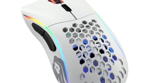 Glorious Model D Minus Wireless Gaming Mouse - Matte White