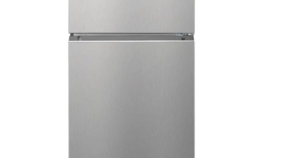 Panasonic Top Mount Refrigerator 515 Liters Inverter, Silver - NR-BC641VSKW