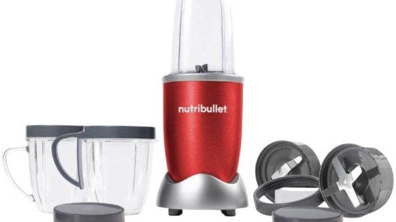 Nutribullet, Blender 12-Piece Set 600 Watts 700ml, Red – NBR-1212R