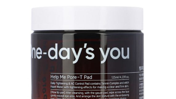 One-day's you, Help Me Pore-T Pad - 60 pcs/125ml