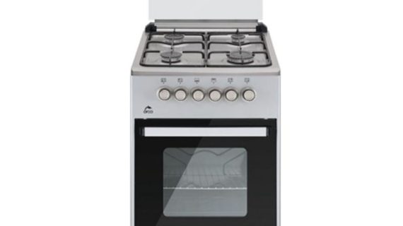 Orca, 4 Burner Gas Cooker 50x50cm, Silver – OR-5050ODS