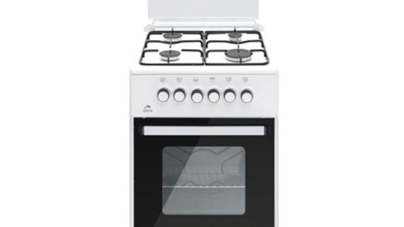 Orca, 4 Burner Gas Cooker 50x50cm, White – OR-5050ODW