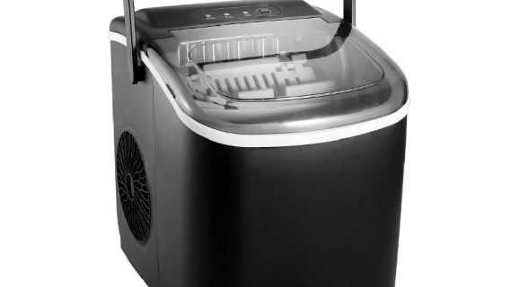 Orca, Ice Maker 12KG Capacity, Bullet Ice, Black – OR-IM-HZB-12/H