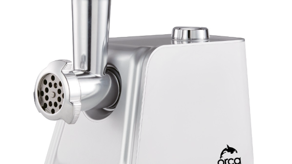 Orca, Meat Grinder 800W with 3 Plates, Sausage & Kubbe Attachments