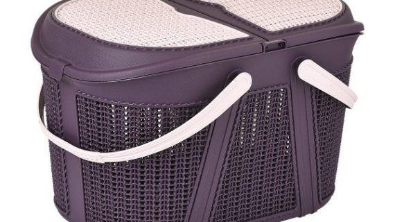 Plast Art Gordes Basket Double - Assorted Colors