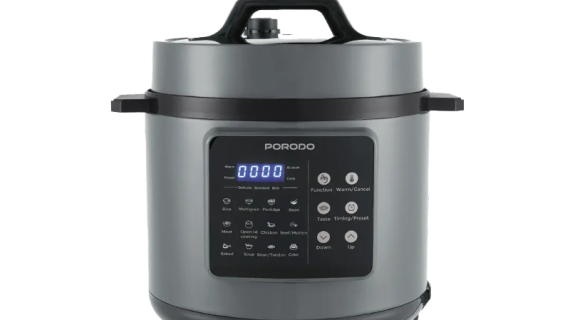 Porodo Lifestyle 1300W Multi-Cuisine Pressure Cooker, 6L – Black