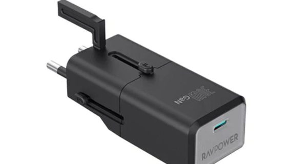 RAVPower RP-PC1060, Super Mini 1C port PD30W travel adpater - Black